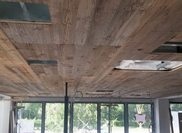 Montaz drevenych obkladov a podhladov 02